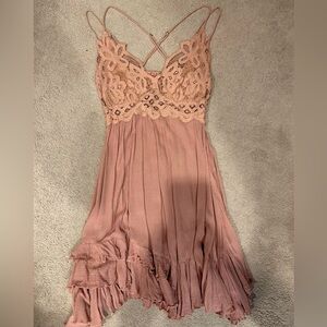 Free People Adella Slip Dress